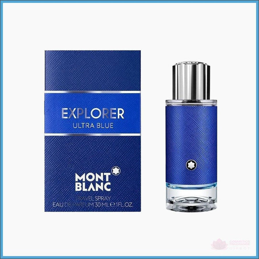 Mont Blanc Explorer Ultra Blue Eau De Parfum 30ml - Cosmetics Fragrance Direct-3386460121538