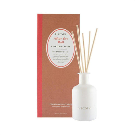 Mor After The Ball Carnation & Suede Reed Diffuser 150ml - Cosmetics Fragrance Direct-9332402029923