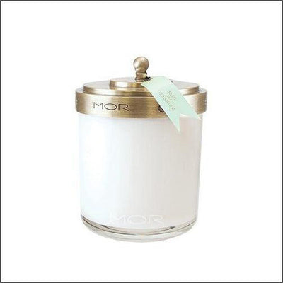MOR Basil & Geranium Candle 380g - Cosmetics Fragrance Direct-9332402023167