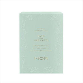 MOR Basil & Geranium Candle 380g - Cosmetics Fragrance Direct-9332402023167