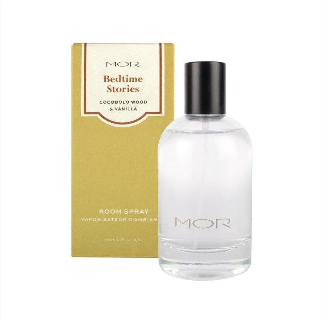 Mor Bedtime Stories Cocobolo Wood & Vanilla Room Spray 100ml - Cosmetics Fragrance Direct-9332402030554