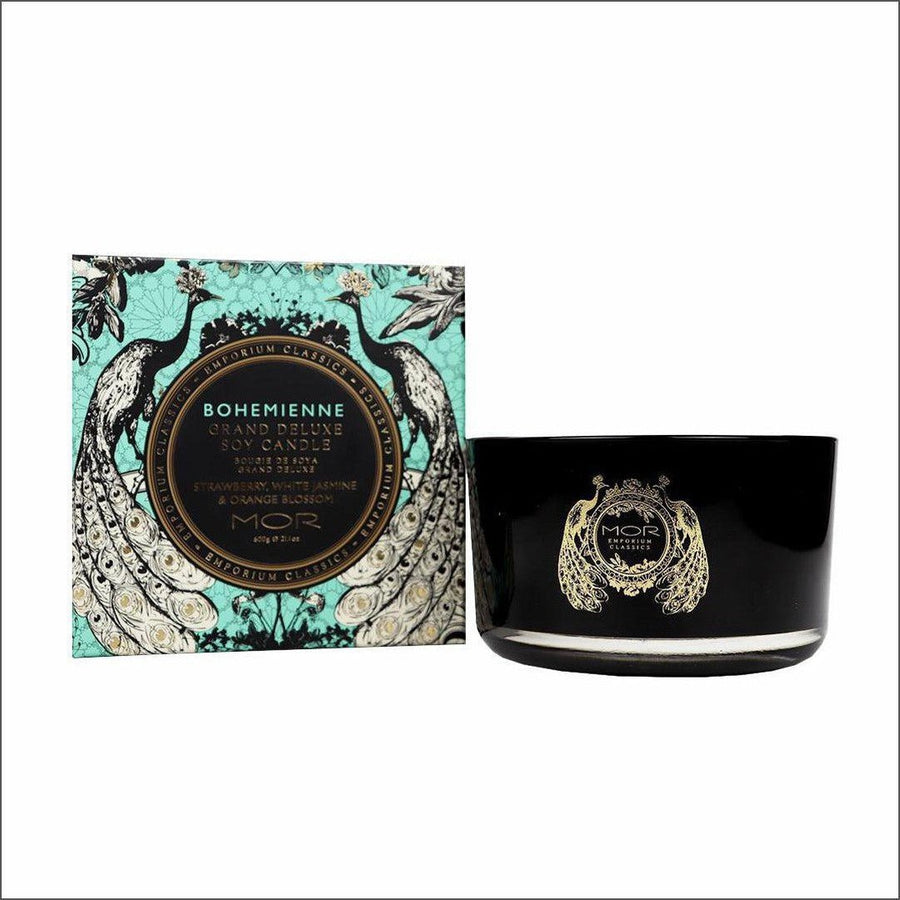 MOR Bohemienne Grand Deluxe Soy Candle 600g - Cosmetics Fragrance Direct-48417076
