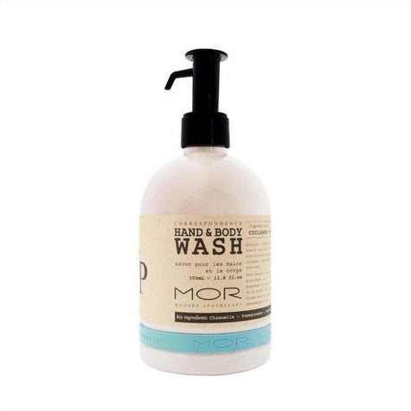 MOR Correspondence Hand & Body Wash Cyclamen Tuberose 350ml - Cosmetics Fragrance Direct-9332402019856