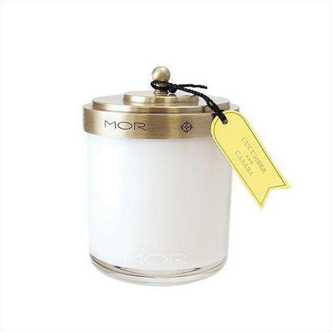 MOR Cucumber & Casaba Candle 380g - Cosmetics Fragrance Direct-45833524