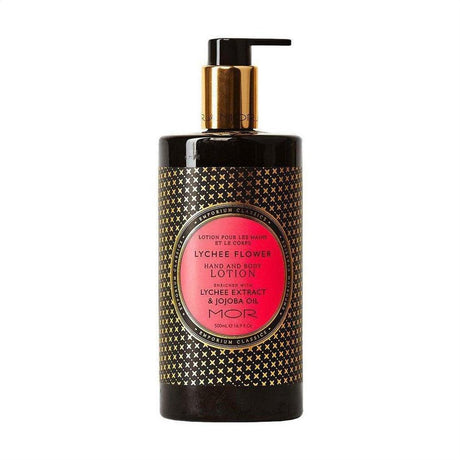 MOR Emporium Classics Lychee Flower Hand & Body Lotion 500ml - Cosmetics Fragrance Direct-9332402022344