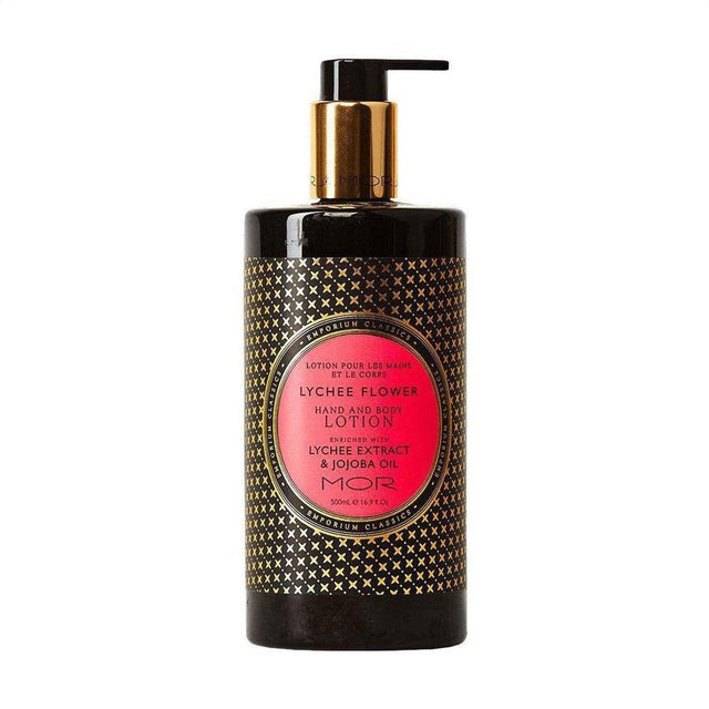 MOR Emporium Classics Lychee Flower Hand & Body Lotion 500ml - Cosmetics Fragrance Direct-9332402022344