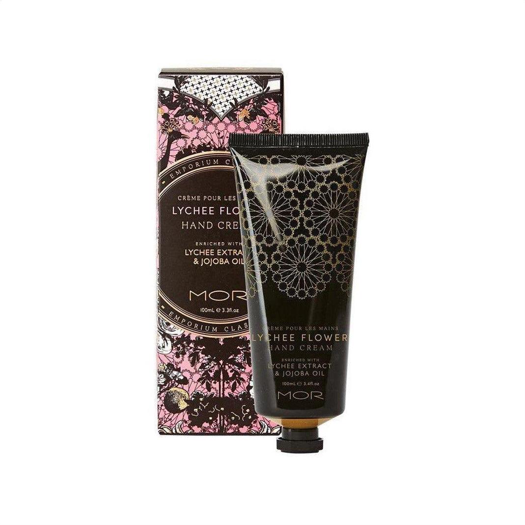 MOR Emporium Classics Lychee Flower Hand Cream 100ml - Cosmetics Fragrance Direct-9332402018743