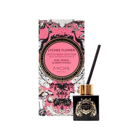 MOR Emporium Classics Lychee Flower Petite Reed Diffuser 40ml - Cosmetics Fragrance Direct-9332402026090
