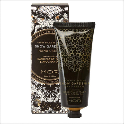 MOR Emporium Classics Snow Gardenia Hand Cream 100ml - Cosmetics Fragrance Direct-9332402018729
