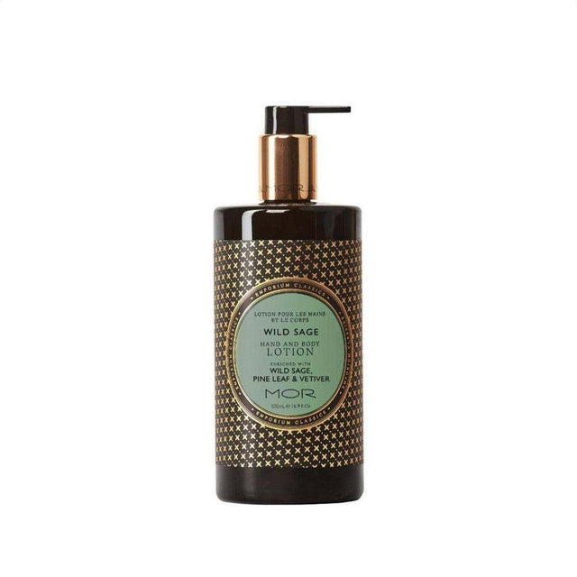 MOR Emporium Classics Wild Sage Hand & Body Lotion 500ml - Cosmetics Fragrance Direct-9332402028315