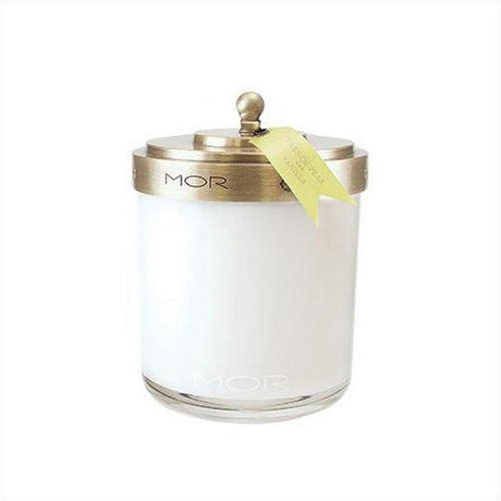 MOR French Pear & Vanilla Candle 380g - Cosmetics Fragrance Direct-45735220