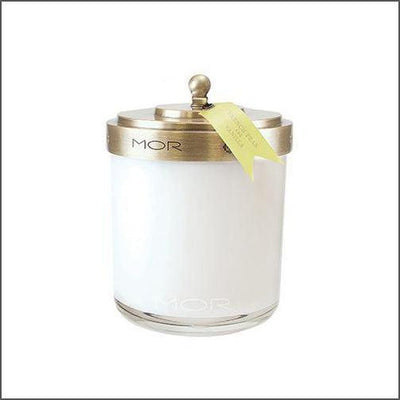 MOR French Pear & Vanilla Candle 380g - Cosmetics Fragrance Direct-45735220