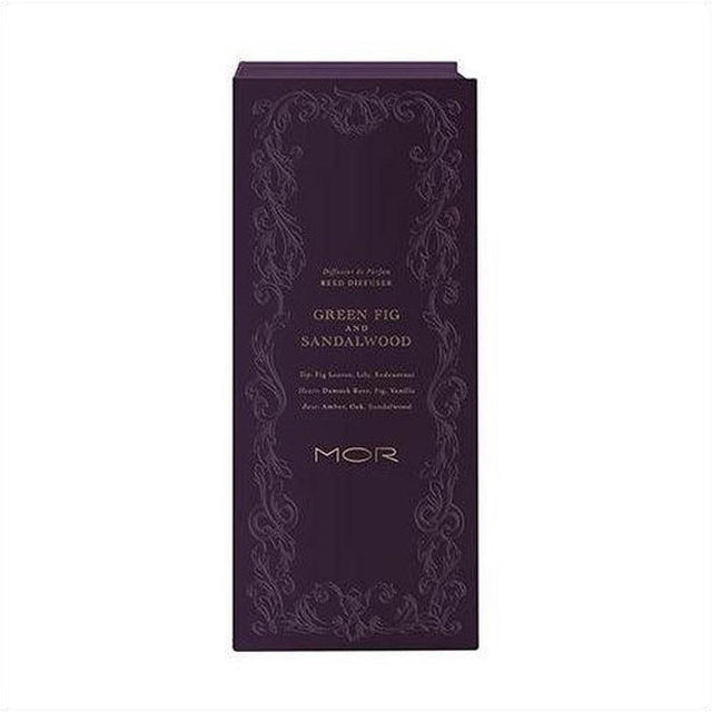 MOR Green Fig & Sandalwood Reed Diffuser 180ml - Cosmetics Fragrance Direct-9332402023693