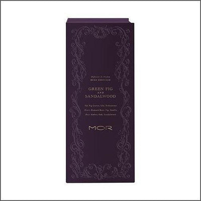 MOR Green Fig & Sandalwood Reed Diffuser 180ml - Cosmetics Fragrance Direct-9332402023693