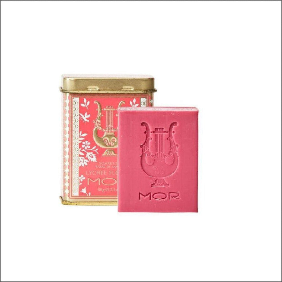 MOR Little Luxuries Lychee Flower Soapette 60g - Cosmetics Fragrance Direct-48267828