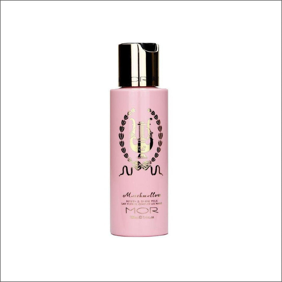 MOR Little Luxuries Marshmallow Hand & Body Milk 100ml - Cosmetics Fragrance Direct-9332402024577