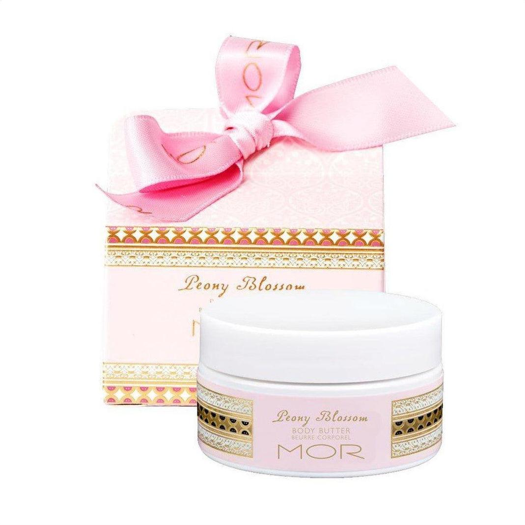 MOR Little Luxuries Peony Blossom Body Butter 50g - Cosmetics Fragrance Direct-9332402025437