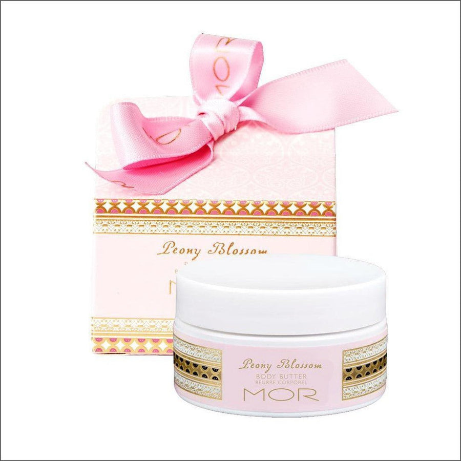 MOR Little Luxuries Peony Blossom Body Butter 50g - Cosmetics Fragrance Direct-9332402025437