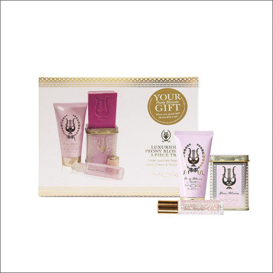 MOR Luxurious Peony Blossom Trio - Cosmetics Fragrance Direct-9332402025925