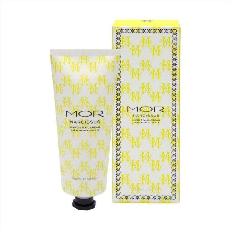 Mor Narcissus Hand & Nail Cream 100ml - Cosmetics Fragrance Direct-9332402029619