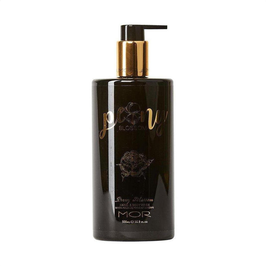 MOR Peony Blossom Hand & Body Wash 500ml - Cosmetics Fragrance Direct-9332402025512
