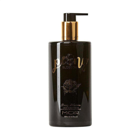 MOR Peony Blossom Hand & Body Wash 500ml - Cosmetics Fragrance Direct-9332402025512