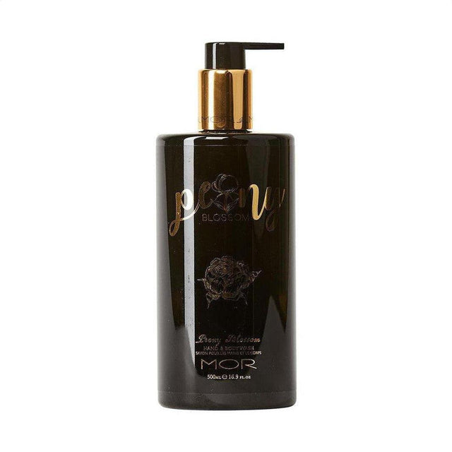 MOR Peony Blossom Hand & Body Wash 500ml - Cosmetics Fragrance Direct-9332402025512