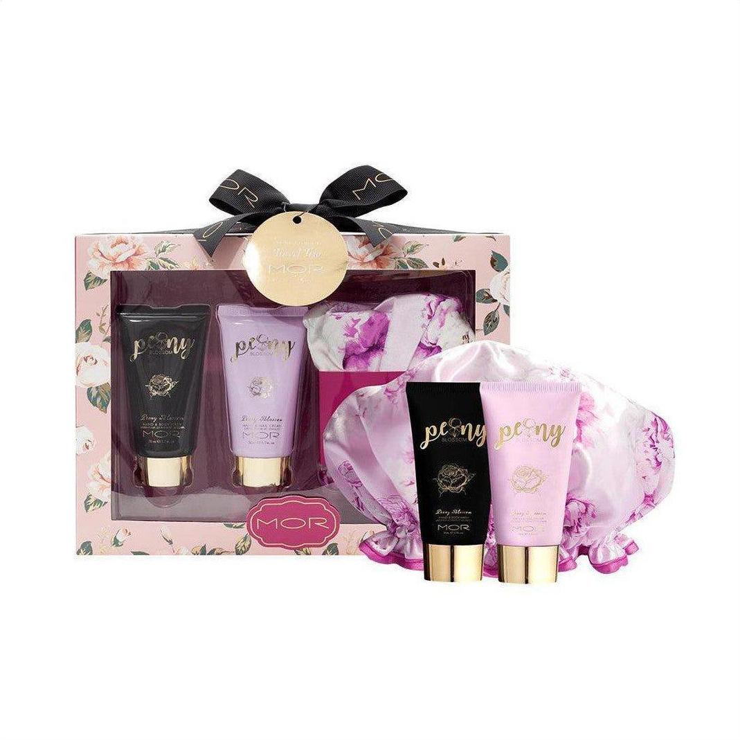 MOR Peony Blossom Travel Trio Cosmetics Fragrance Direct