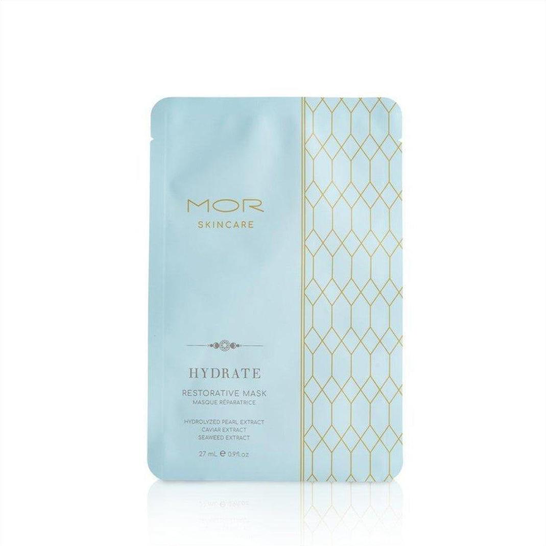 Mor Skincare Hydrate Restorative Mask 5 Pack Sheet Masks - Cosmetics Fragrance Direct-9332402029244