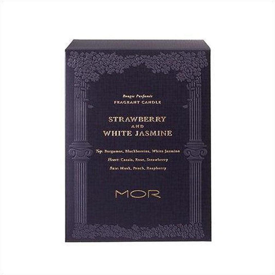 MOR Strawberry & White Jasmine Candle 380g - Cosmetics Fragrance Direct-45866292