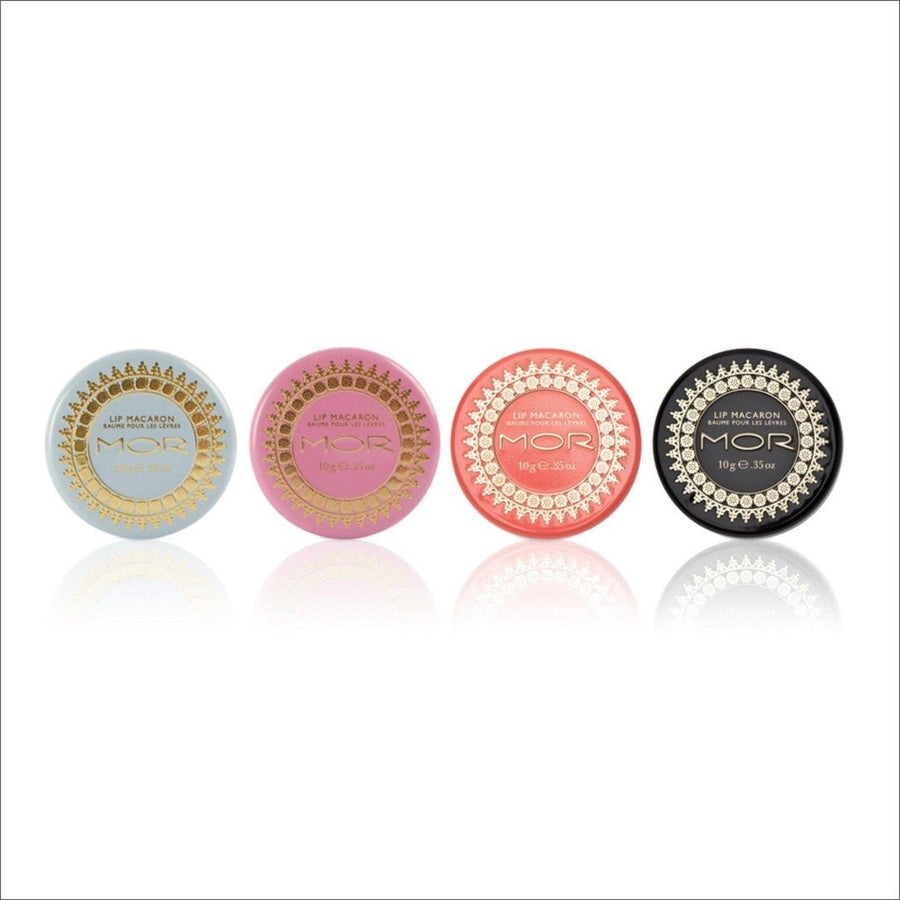 Mor Sugar Dust Lip Macaron Quartet 4x10g - Cosmetics Fragrance Direct-9332402031971