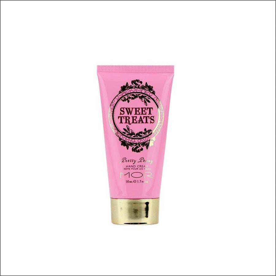 MOR Sweet Treats Hand Cream Pretty Peony 50ml - Cosmetics Fragrance Direct-60405812
