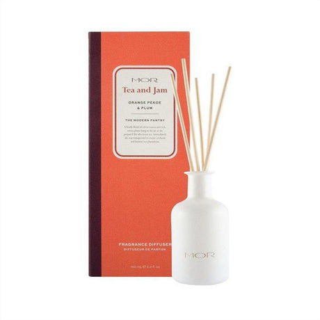 Mor Tea And Jam Orange Pekoe & Plum Reed Diffuser 150ml - Cosmetics Fragrance Direct-9332402029930