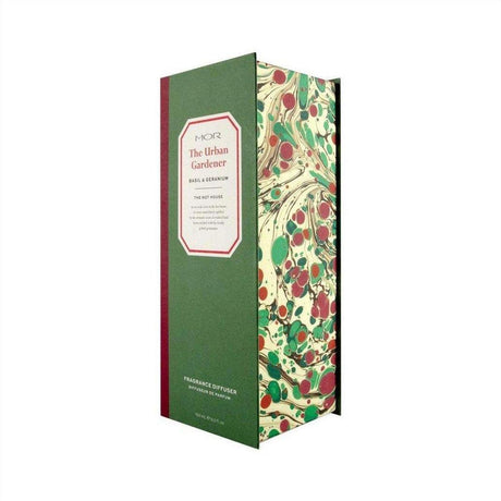 Mor The Urban Gardener Basil & Geranium Reed Diffuser 150ml - Cosmetics Fragrance Direct-9332402029893