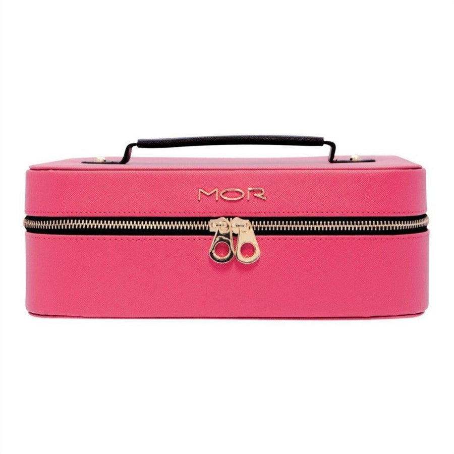Mor Train Case Pink & Black Cosmetic Bag - Cosmetics Fragrance Direct-9332402026571