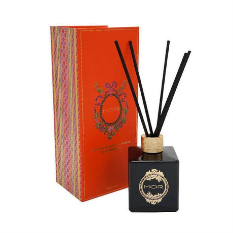 MOR Venetian Leather & Amber Reed Diffuser - Cosmetics Fragrance Direct-9332402029282