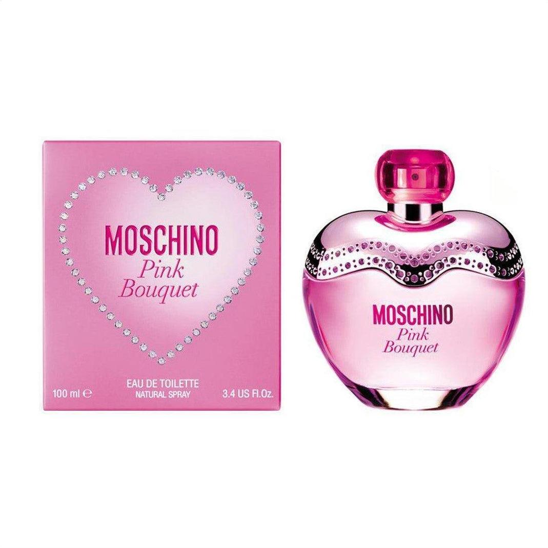 Moschino Pink Bouquet Eau De Toilette 100ml - Cosmetics Fragrance Direct-8011003807871