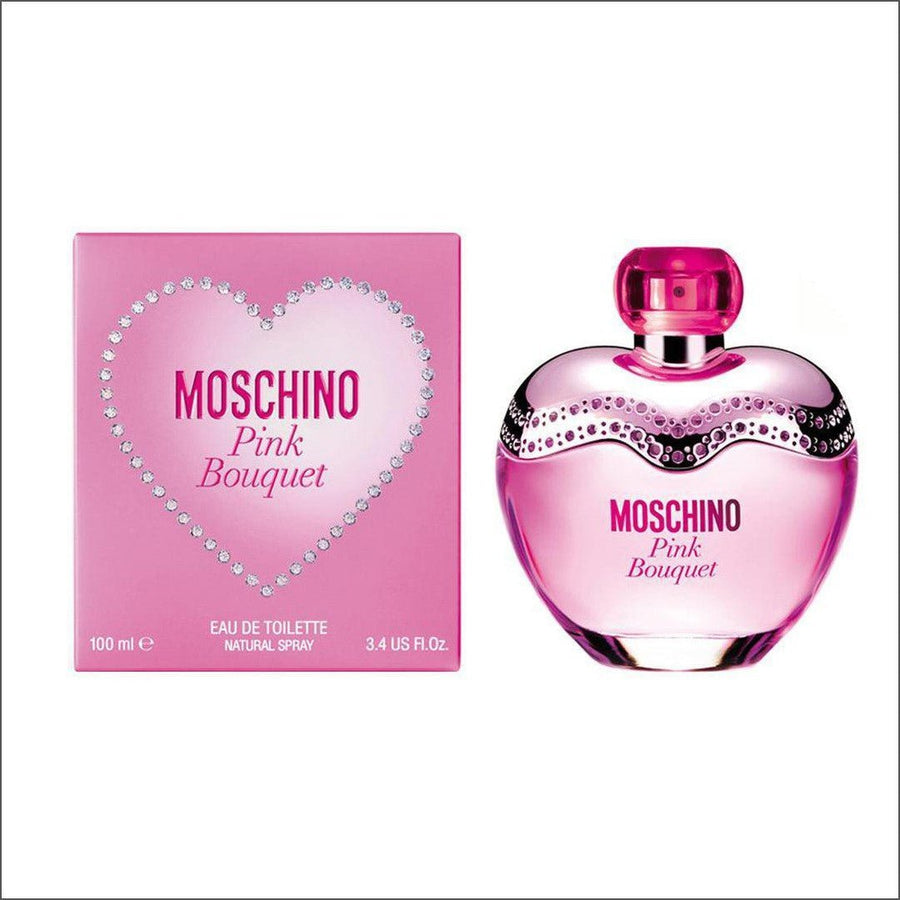 Moschino Pink Bouquet Eau De Toilette 100ml - Cosmetics Fragrance Direct-8011003807871