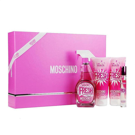 Moschino Pink Fresh Couture Eau De Toilette 100ml Gift Set - Cosmetics Fragrance Direct-96364852