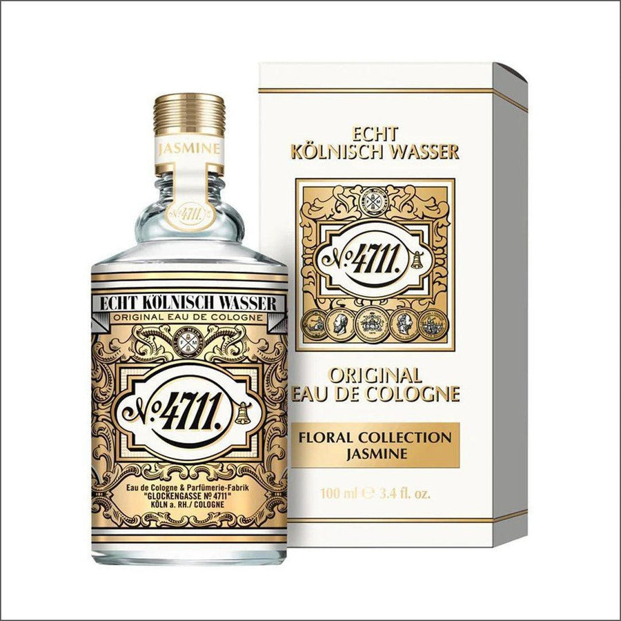 Mulhens 4711 Original Floral Collection Jasmine Eau De Cologne 100ml - Cosmetics Fragrance Direct-4011700757039