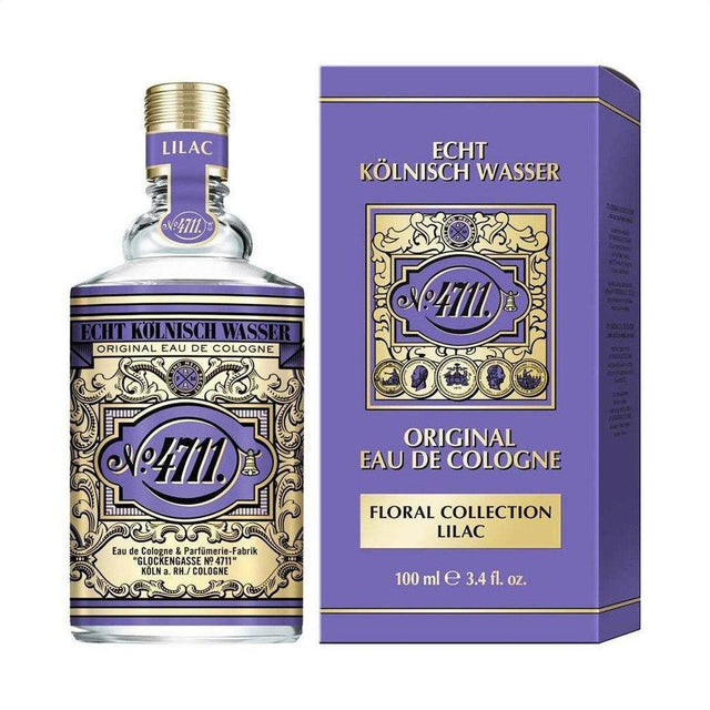 Mulhens 4711 Original Floral Collection Lilac Eau De Cologne 100ml - Cosmetics Fragrance Direct-4011700757046