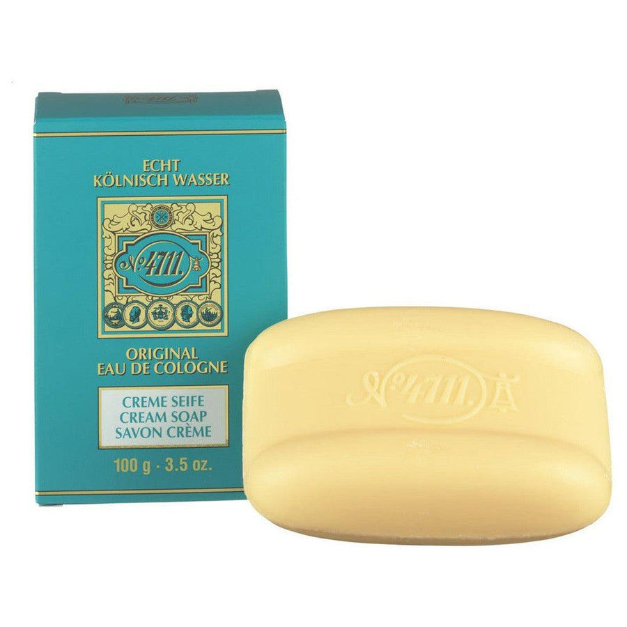Mulherns 4711 Orginal Eau de Cologne Creme Soap 100gm - Cosmetics Fragrance Direct-4011700740475