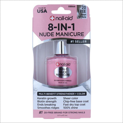 Nail-Aid 8-in-1 Nude Manicure 15ml - Cosmetics Fragrance Direct-839186088669