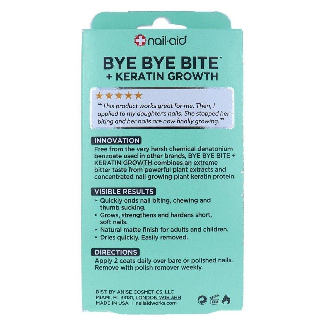 Nail-Aid Bye Bye Bite + Keratin Anti Nail Biting Treatment 15ml - Cosmetics Fragrance Direct-839186089529
