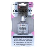 Nail-Aid Quick Dry Glass Shine Top Coat 15ml - Cosmetics Fragrance Direct-839186089499