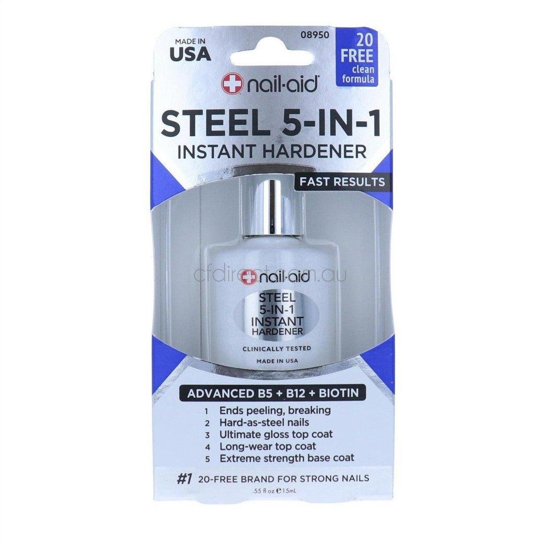 Nail-Aid Steel 5-In-1 Instant Hardener 15ml