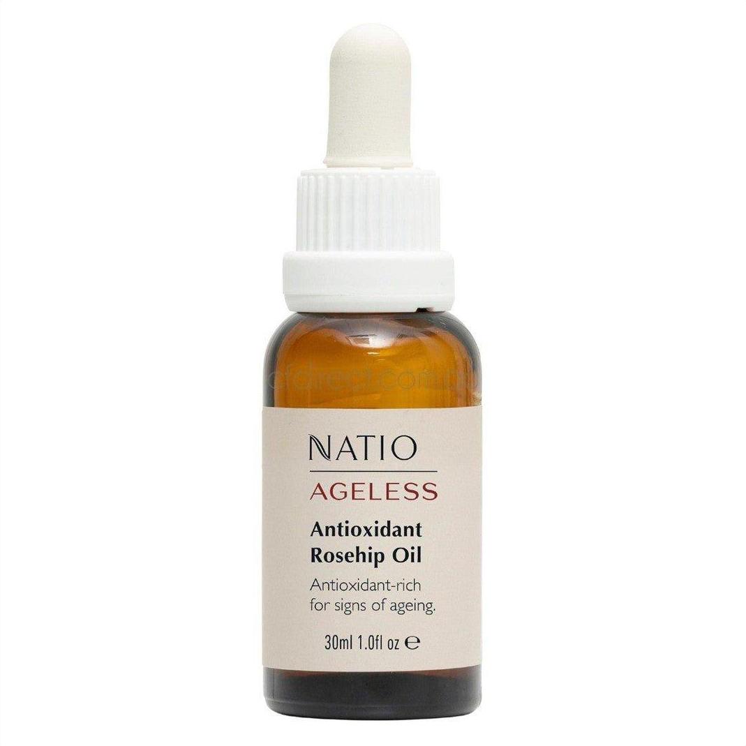 Natio Ageless Antioxidant Rosehip Oil 30ml - Cosmetics Fragrance Direct-9316542148607