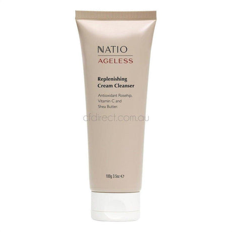 Natio Ageless Replenishing Cream Cleanser 100g - Cosmetics Fragrance Direct-9316542148539
