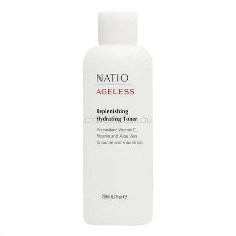 Natio Ageless Replenishing Hydrating Toner 200ml - Cosmetics Fragrance Direct-9316542148553