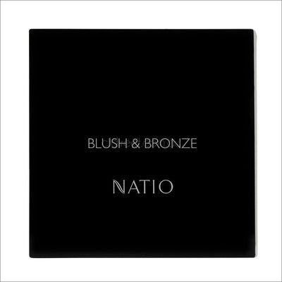 Natio Blush & Bronze Palette Rosy Glow 10g - Cosmetics Fragrance Direct-9316542135010